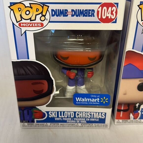 Funko POP! Movies Dumb And Dumber Ski Harry Dunne & Ski Lloyd Christmas Set - Picture 2 of 7